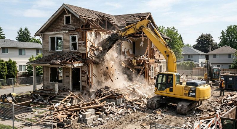 Building Demolition Service in South Houston, TX