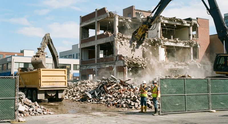 Commercial Demolition Service in Sacramento, CA