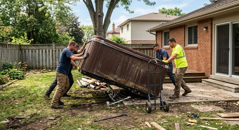 Hot Tub Disposal in Madison, WI