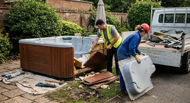 Hot Tub Removal in Sacramento, CA