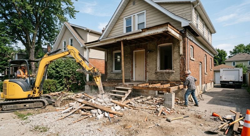 Masonry Demolition in Bergen County, NJ