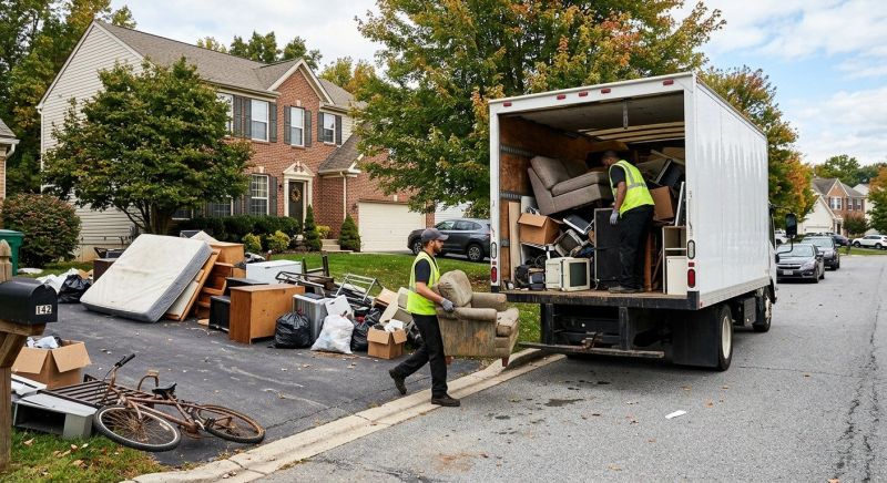 Residential Junk Removal in Roseville, CA
